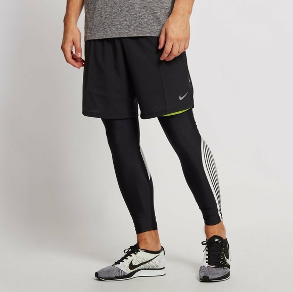 Nike Other - Nike Pro Stride Dri-Fit Mens Small Running Gym Shorts Drawstring Lined Pockets